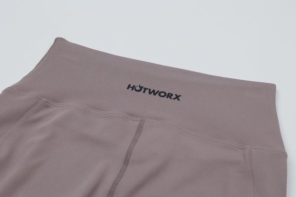 [BOTTOM : HPK017] HOTWORX MIRACLE POCKET LEGGINGS / MOCHA