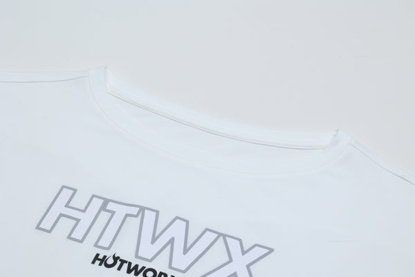 [TOP : HL018] HOTWORX AERO LONG SLEEVE T-SHIRTS / WHITE