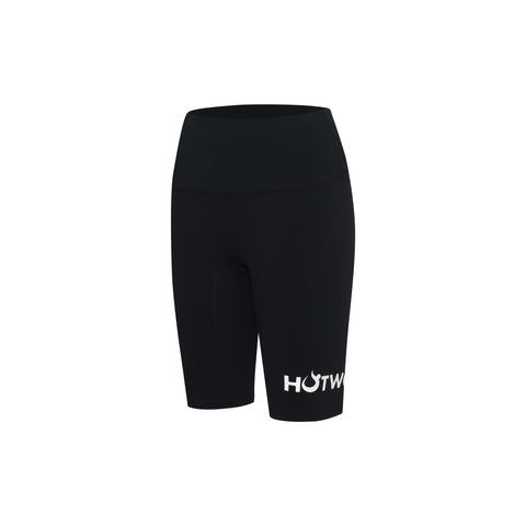 [BOTTOM : HPK015] HOTWORX BIKER LEGGINGS V2 / BLACK