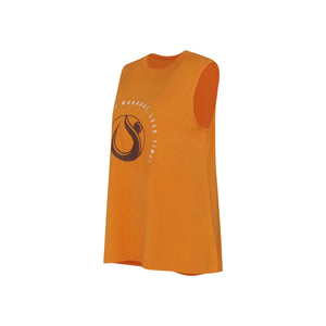 [TOP : HL010] HOTWORX SLEEVELESS COVER-UP / YELLOW ORANGE