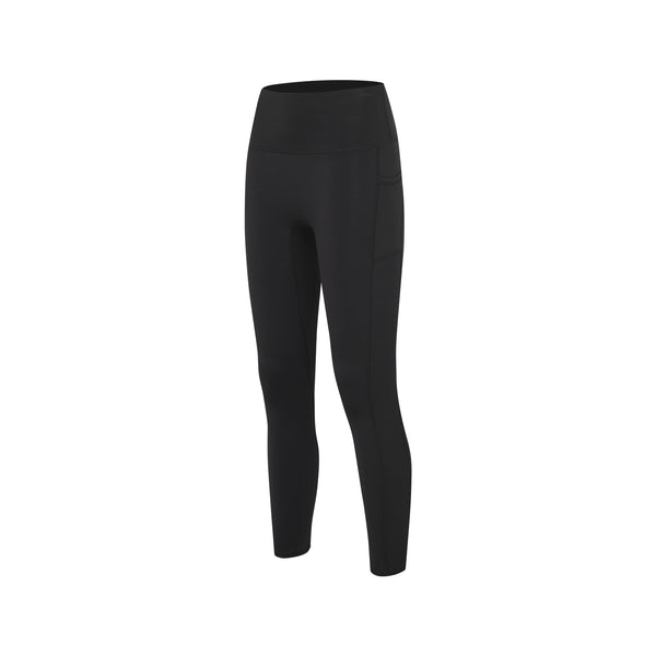 [BOTTOM : HPK007] POCKET HOTWORX LEGGINGS / BLACK