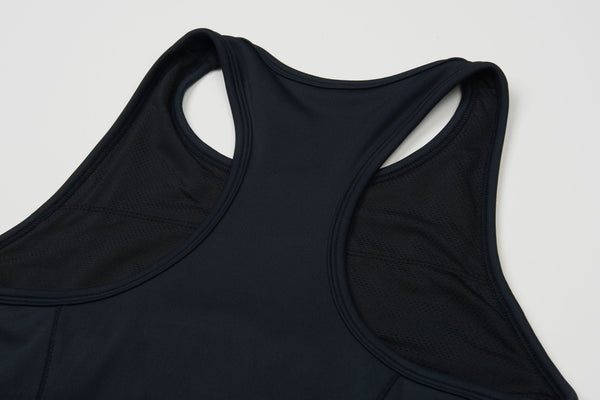 [TOP : HTK014] HOTWORX RACER BACK TANK TOP / BLACK